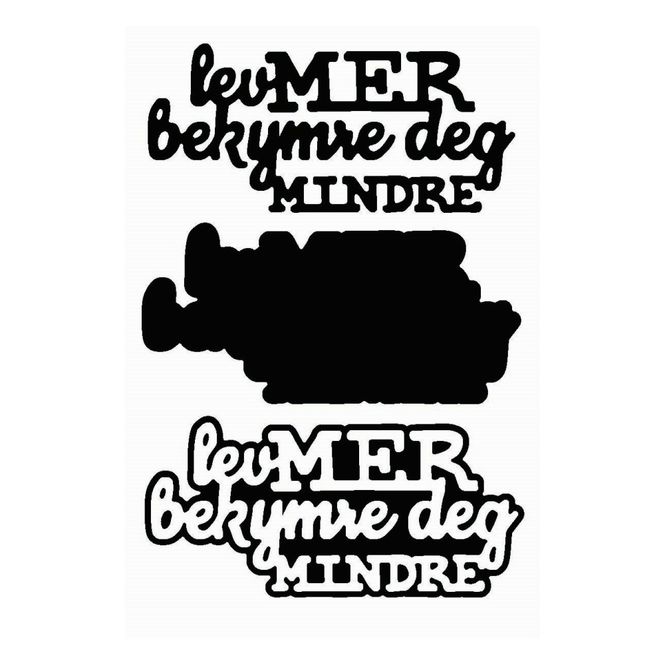 Hovedbilde Dies-Scrapmagasinet-Lev mer - dies m/skygge
