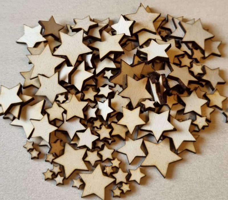 Stjerner- Scrappehuset egen trepynt- T157