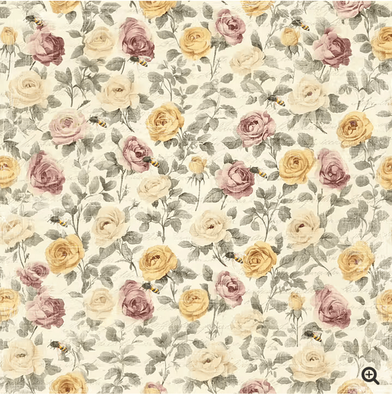 Reprint -Summer- blokk-6x6 inch