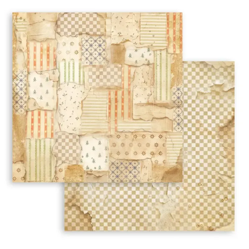 Stamperia - Silent Night - Background Selection - Paper Pad-10 doble ark - 12 x 12