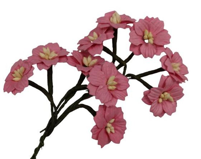 Hovedbilde Rosa Blomster 10 stk-SH83