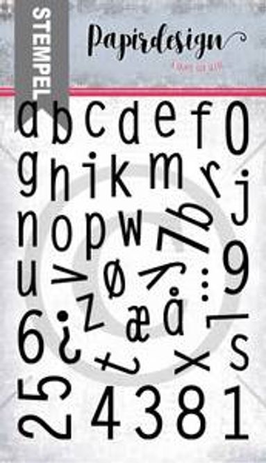 Hovedbilde Alfabet 4 Små  fra Papirdesign - PD 2100365