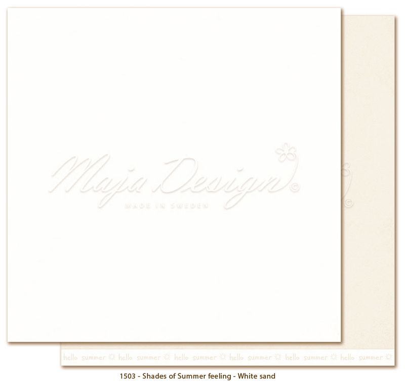 Maja Design Summer Feeling – 12×12 Blokk med møsnterark og monochrome ark