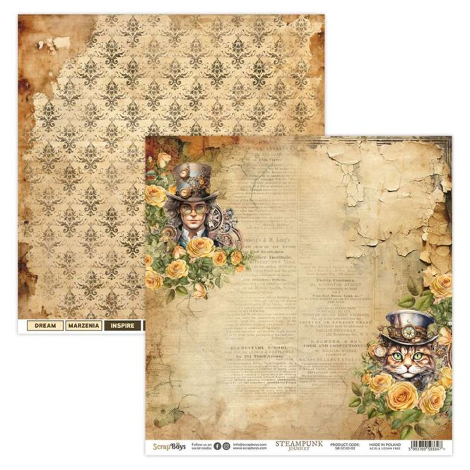Hovedbilde Scrapboys Steampunk Journey 02