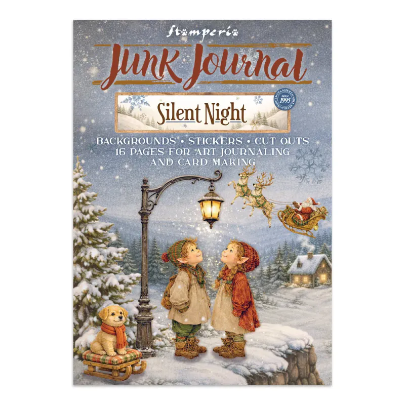 Stamperia - Junk Journal - Silent Night - A4-bok