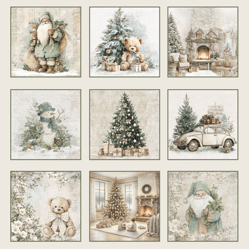 Reprint-Paperpack - Cozy Christmas Collection Paperpack - 12x12