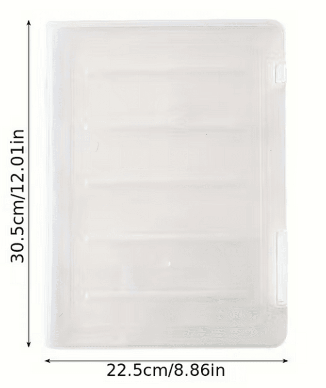 Oppbevaring boks til A4 ark mm