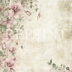 Hovedbilde Girly-Flowers vine-RP0645- 12x12 inch fra Reprint