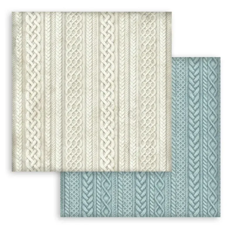 Stamperia - White Christmas - Background Selection - Paper Pad 10 doble ark - 12 x 12