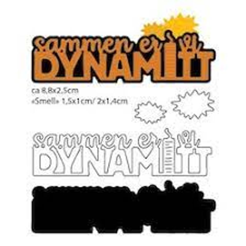Dies fra Scrapmagasinet- sammen er vi dynamitt med skygge