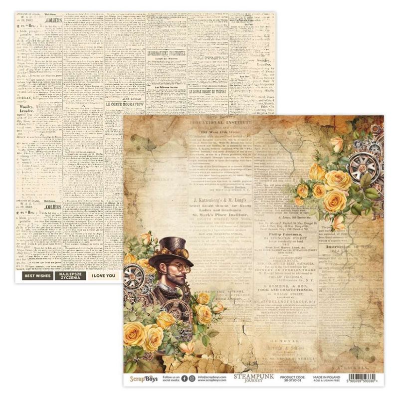 Scrapboys Steampunk Journey 01