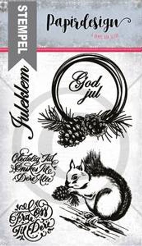 Papirdesign - Ekorn - PD 1900158