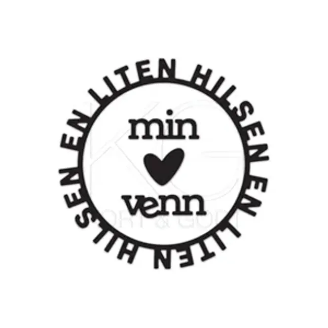 Hovedbilde En Liten Hilsen fra Kort og Godt - Die356