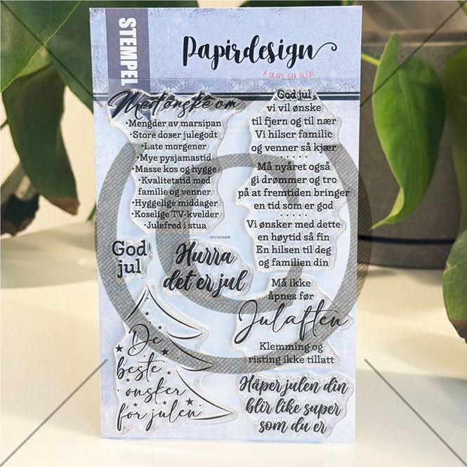 Hovedbilde Papirdesign - Med Ønske om - PD1420