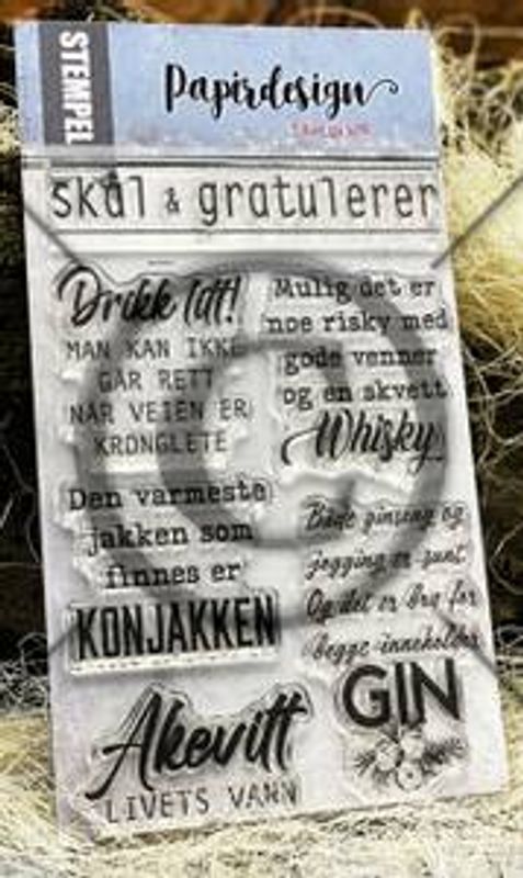 Wiskey fra papirdesign PD 00983