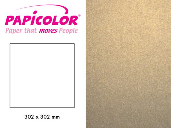 Hovedbilde Papicolor 302x302mm – 338 Metallic Gull ...