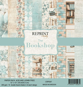 Hovedbilde Reprint -Bookshop- blokk 12x12 (30,5 x 30,5 cm)-