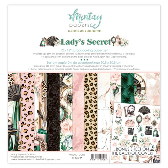 Hovedbilde Mintay Lady’s  Secret 07 12×12 Blokk