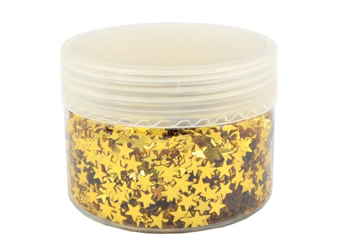 Hovedbilde Paljettstjerner 8mm – Boks ca.50g – ...
