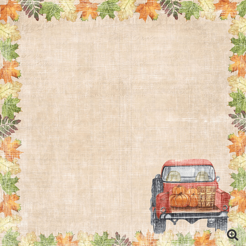 Reprint-Harvest Time- blokk- 8x8 inch