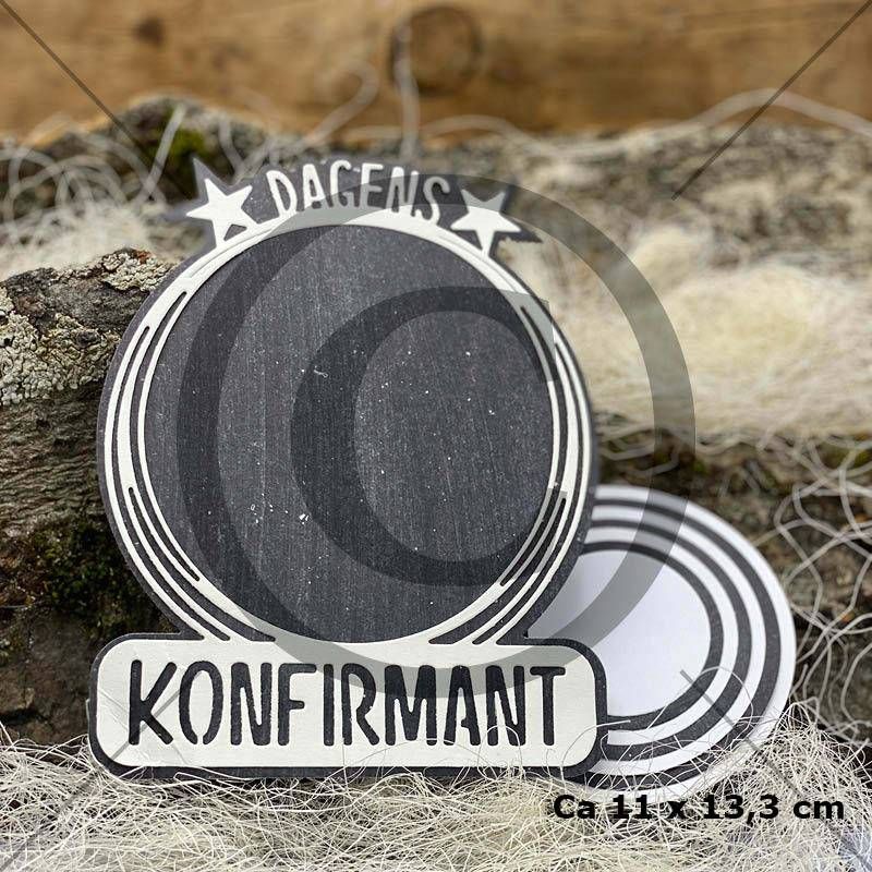 Dagens konfirmat-fra papirdesign-Pd 1669