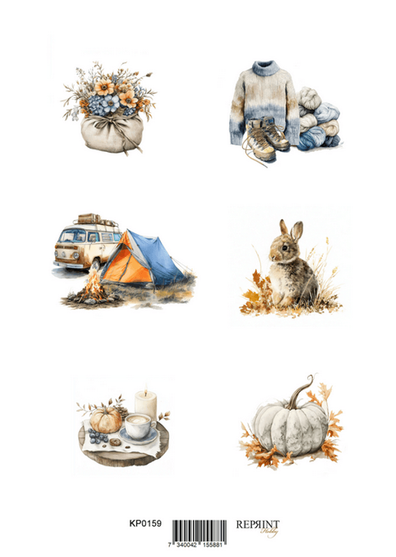 Motiv/Blideark- Reprint-Cozy season-klippeark-KP0159