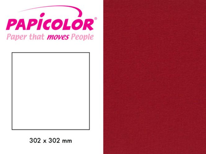 Hovedbilde Papicolor 302x302mm  943 Julerød