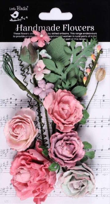 Hovedbilde Little Birdie -Papirblomster - CR92424