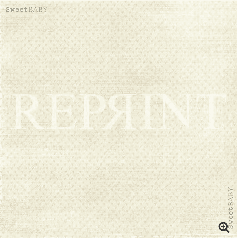 Reprint-Sweet Baby Collection-Pink- Blokk- 6x6 (15,2 x 15,2 cm)