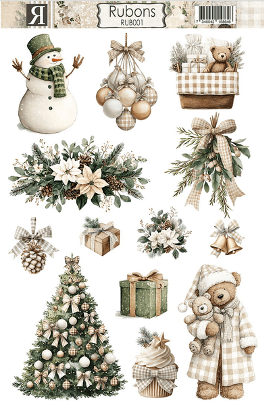 REPRINT-Rubons - Cozy Christmas - 11x16 cm