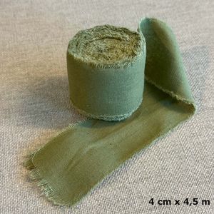 Hovedbilde Papirdesign- Bomullsb&aring;nd gr&oslash;nn- PD 1508