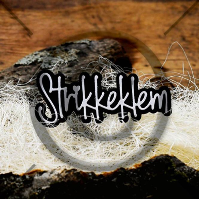 Hovedbilde Papirdesign-Dies- Strikkeklem PD2200818 