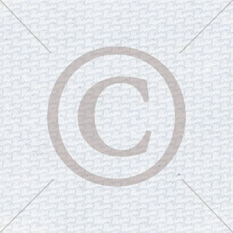 Papirdesign-Håpefull-Til dåpsbarnet, blå