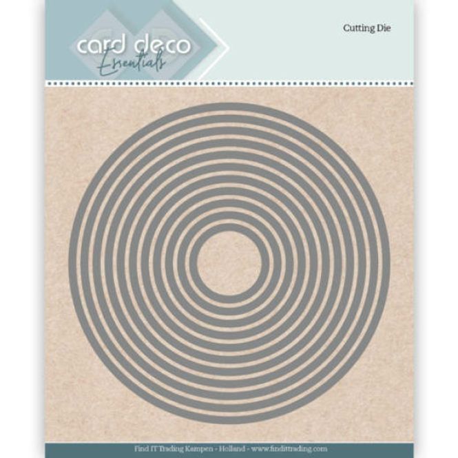 Hovedbilde Card Deco Dies Rund-nr 20
