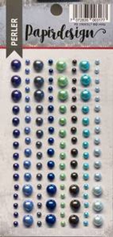 Perle Blå mix fra papirdesign - PD 1900317