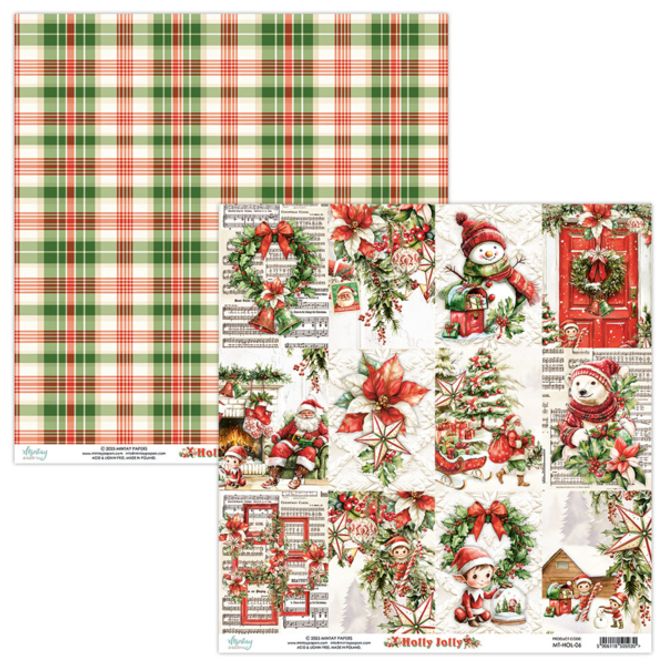 Hovedbilde Mintay Holly Jolly 06- bildeark