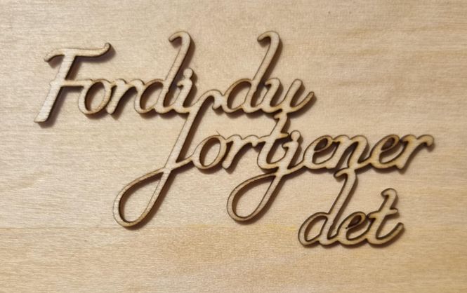 Hovedbilde Fordi du fortjener det - Scrappehusets egen ...