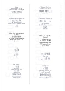 Hovedbilde Scrappehusets Egene Juletekster - Juletekst 5