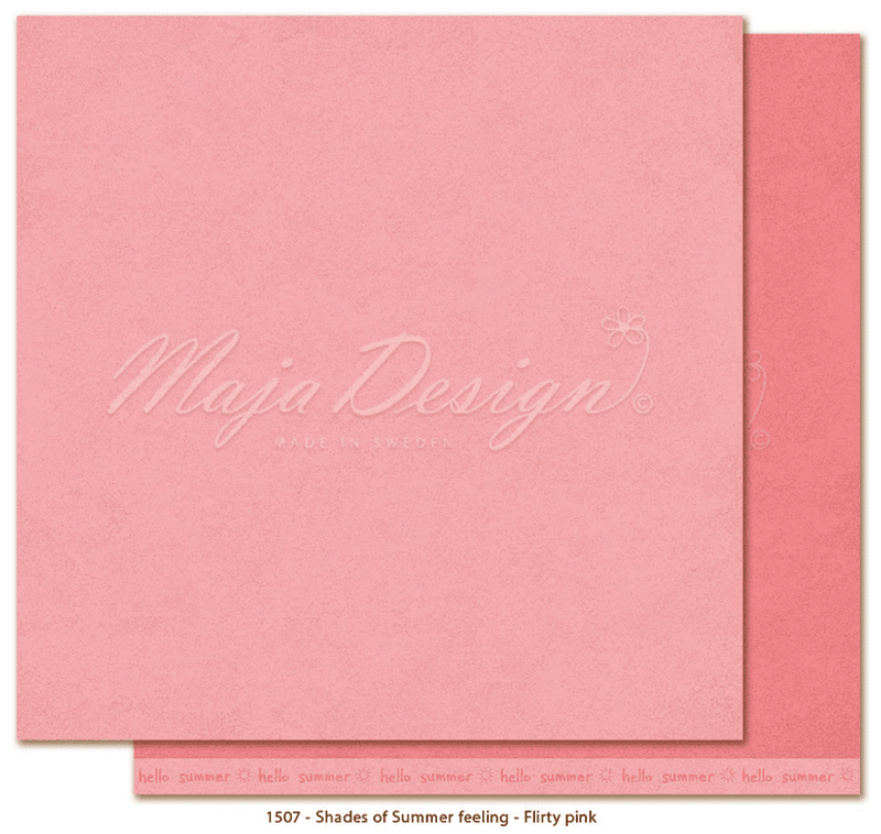 Maja Design Summer Feeling – 12×12 Blokk med møsnterark og monochrome ark
