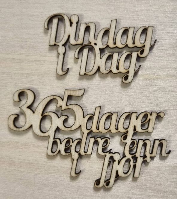 Hovedbilde Din dag i dag og 365 dager---Scrapphuset egen ...