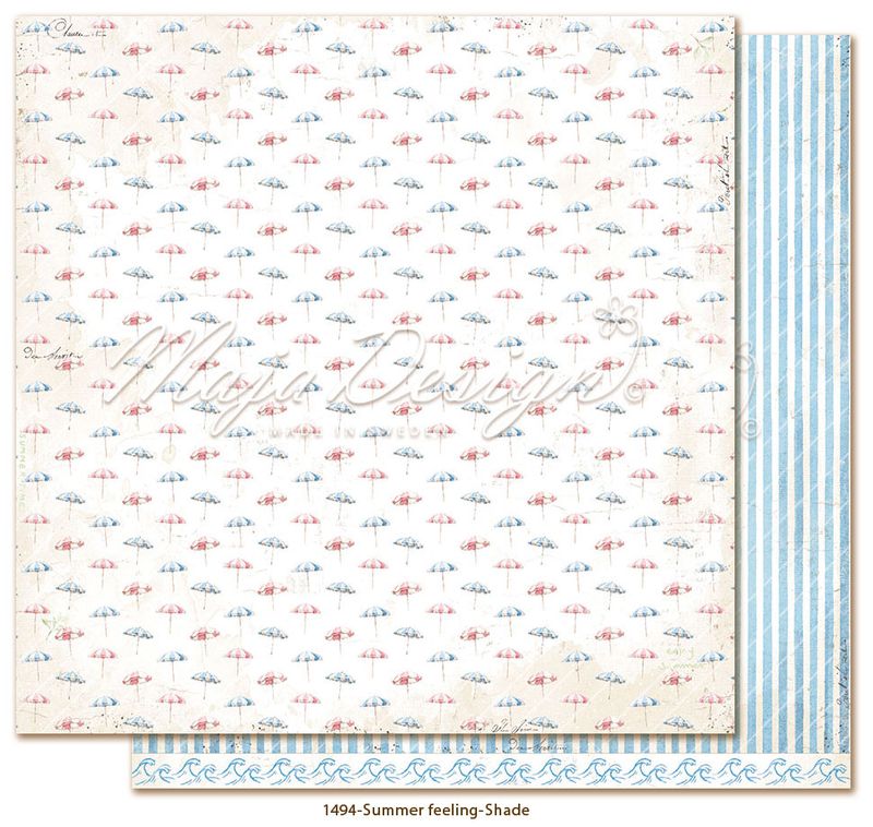 Maja Design- Summer Feeling – 6×6 Blokk-- Møsnterark